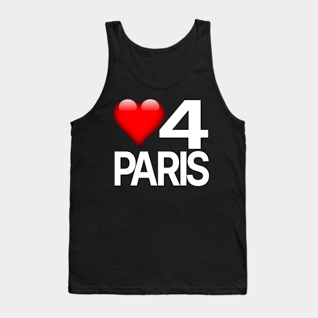 Love for Paris Tank Top by StrictlyDesigns
